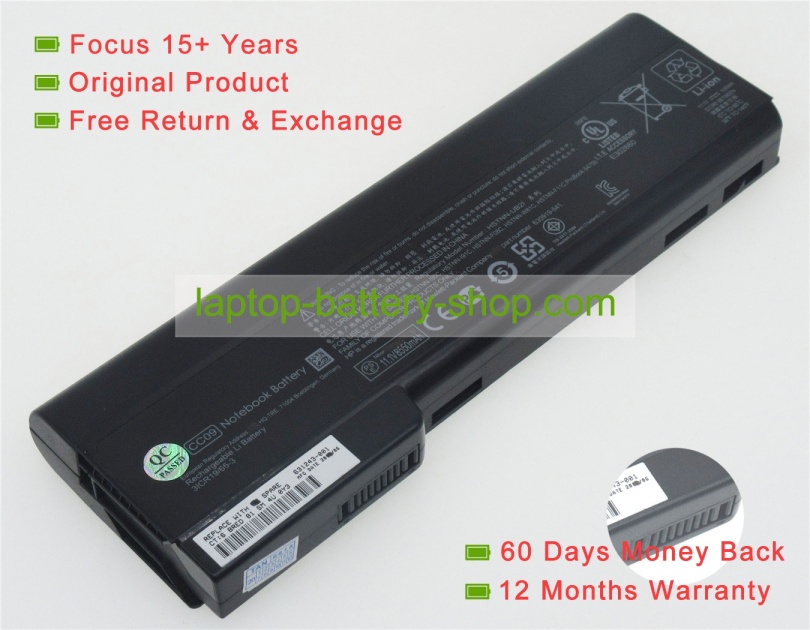 Hp CC06, CC09 11.1V 8550mAh replacement batteries - Click Image to Close