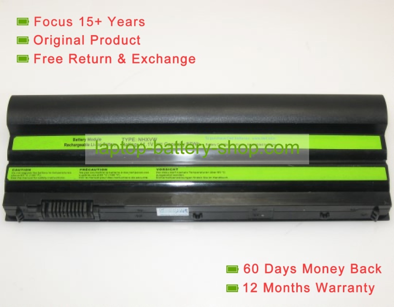 Dell N3X1D, PRRRF 11.1V 7800mAh replacement batteries - Click Image to Close