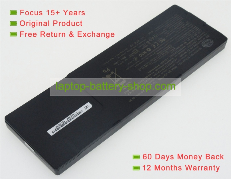 Sony VGP-BPS24, VGP-BPL24 11.1V 4400mAh replacement batteries - Click Image to Close
