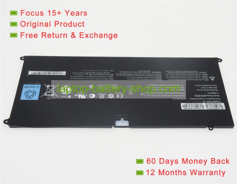 Lenovo L10M4P12 14.8V 3700mAh replacement batteries - Click Image to Close