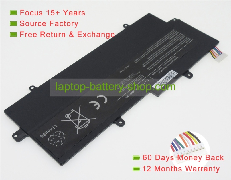 Toshiba PA5013U-1BRS 14.8V 2600mAh replacement batteries - Click Image to Close