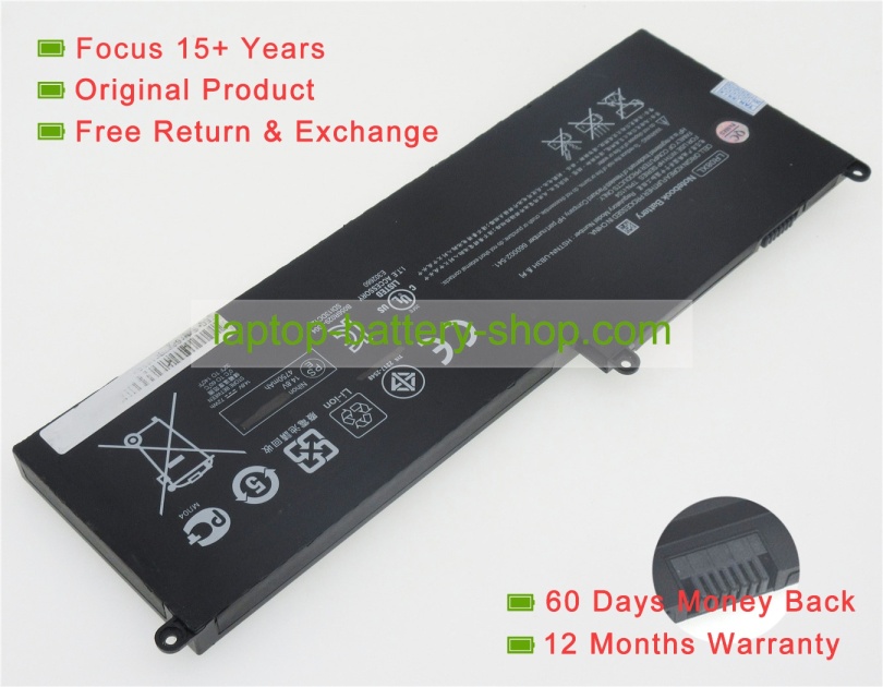 Hp 660152-001, 660002-541 14.8V 4800mAh replacement batteries - Click Image to Close