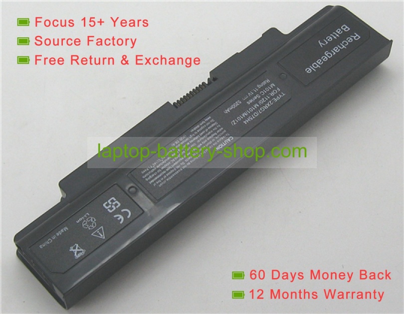 Dell 2XRG7, D75H4 11.1V 4400mAh replacement batteries - Click Image to Close