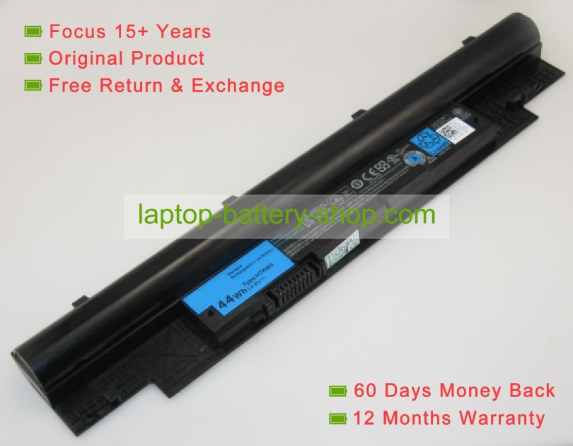 Dell H2XW1, JD41Y 14.8V 3000mAh replacement batteries - Click Image to Close