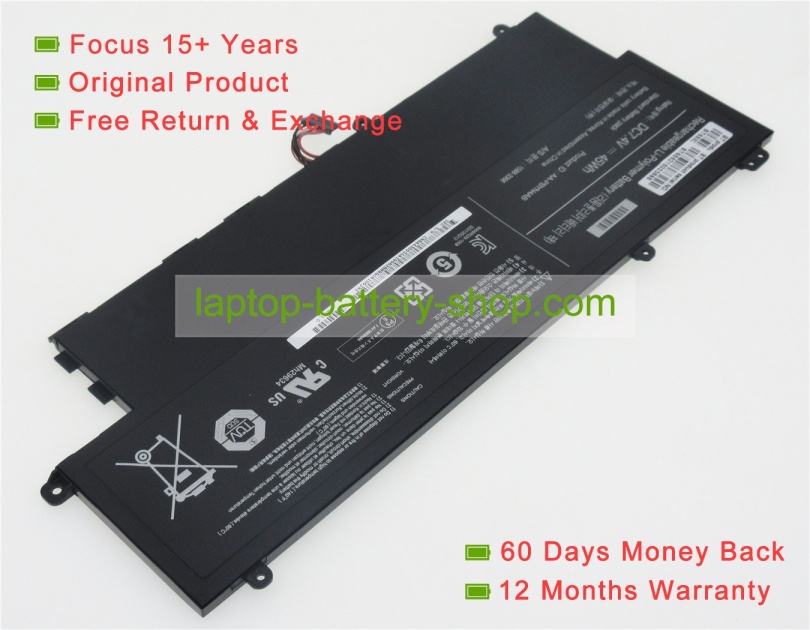 Samsung AA-PBYN4AB, AA-PLWN4AB 7.4V 6100mAh replacement batteries - Click Image to Close
