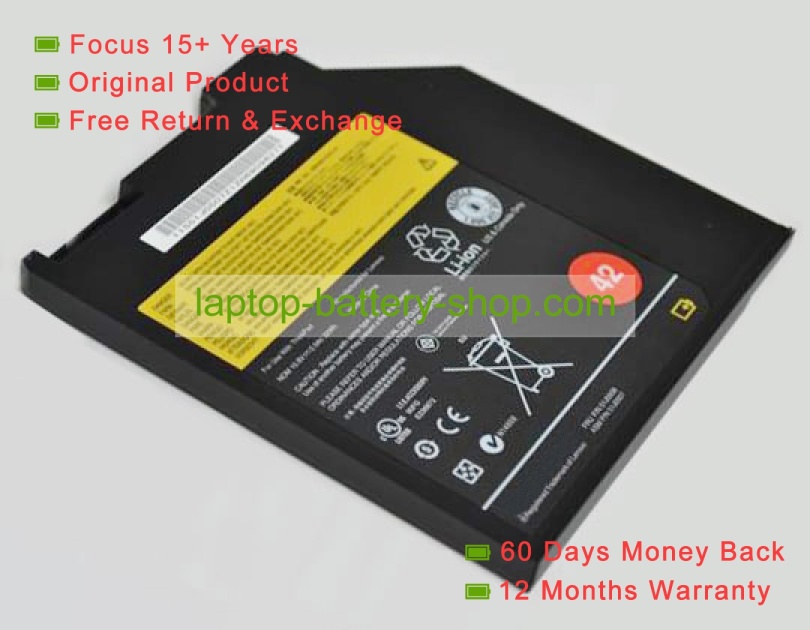 Lenovo 41U3196, 42T5265 10.8V 2900mAh replacement batteries - Click Image to Close