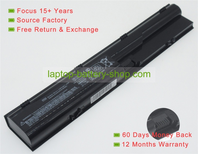 Hp HSTNN-XB2E, HSTNN-XB2R 11.1V 4400mAh replacement batteries - Click Image to Close