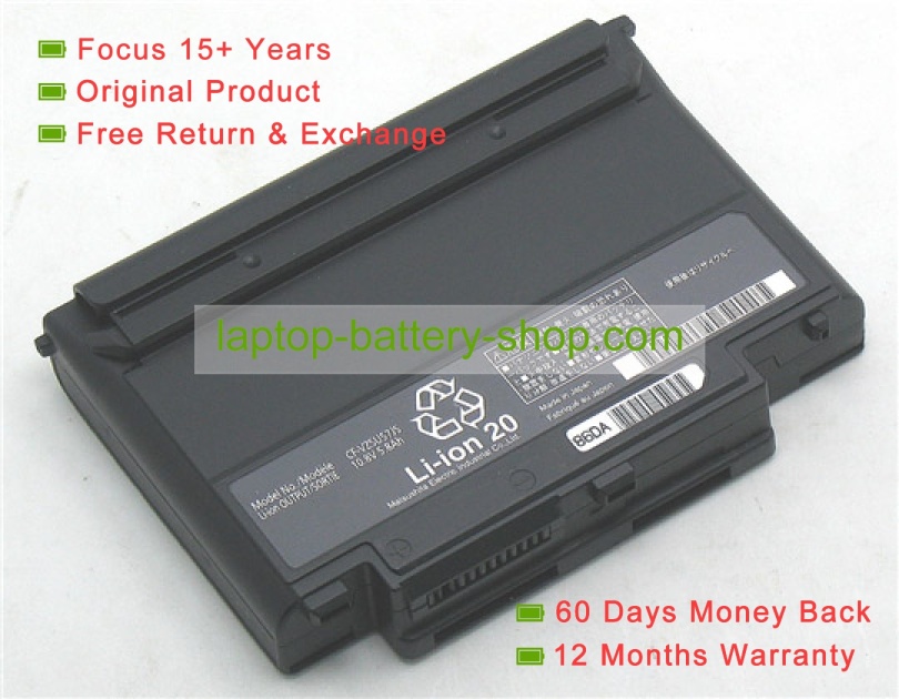 Panasonic CF-T7,CF-T8,CF-W7,CF-W8 10.8V 5800mAh replacement batteries - Click Image to Close