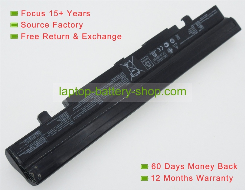 Asus A42-U46, A32-U46 14.4V 5200mAh replacement batteries - Click Image to Close