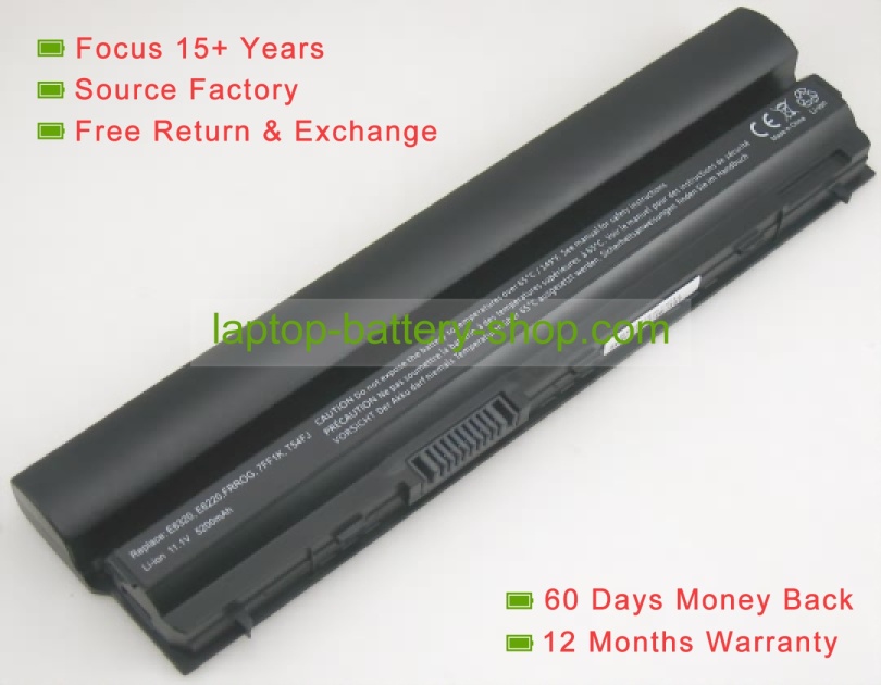 Dell 312-1241, 0F7W7V 11.1V 5100mAh replacement batteries - Click Image to Close