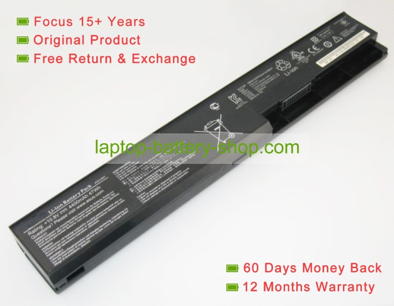 Asus A32-X401, A42-X401 10.8V 4400mAh replacement batteries - Click Image to Close