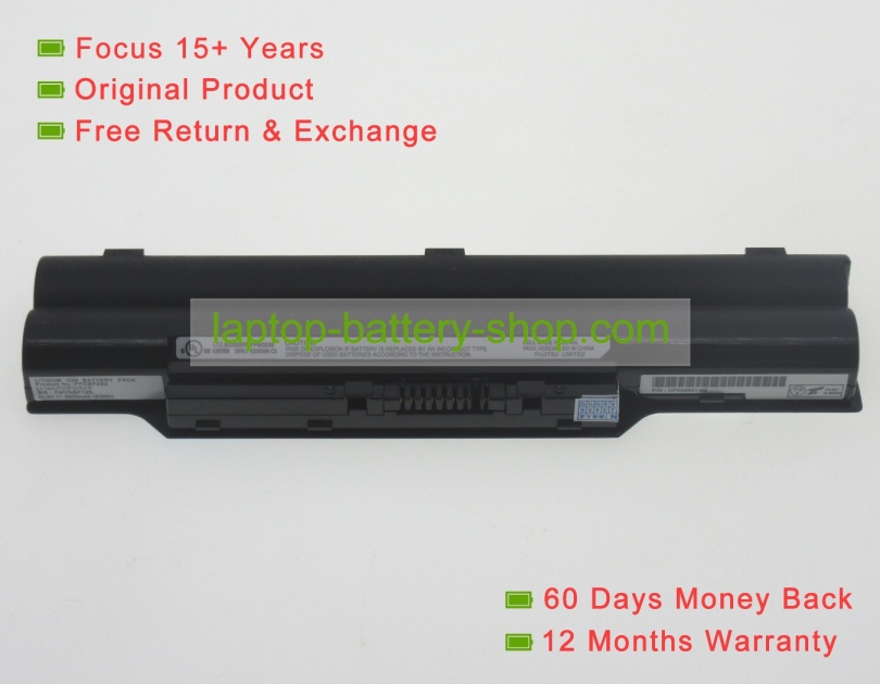 Fujitsu FPCBP145, FMVNBP146 10.8V 5800mAh replacement batteries - Click Image to Close