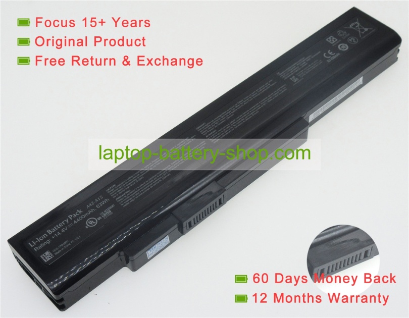 Fujitsu FPCBP343, FPCBP343AP 14.4V 4400mAh replacement batteries - Click Image to Close
