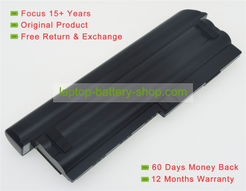 Lenovo 43R9255, 43R9254 10.8V 7800mAh replacement batteries - Click Image to Close