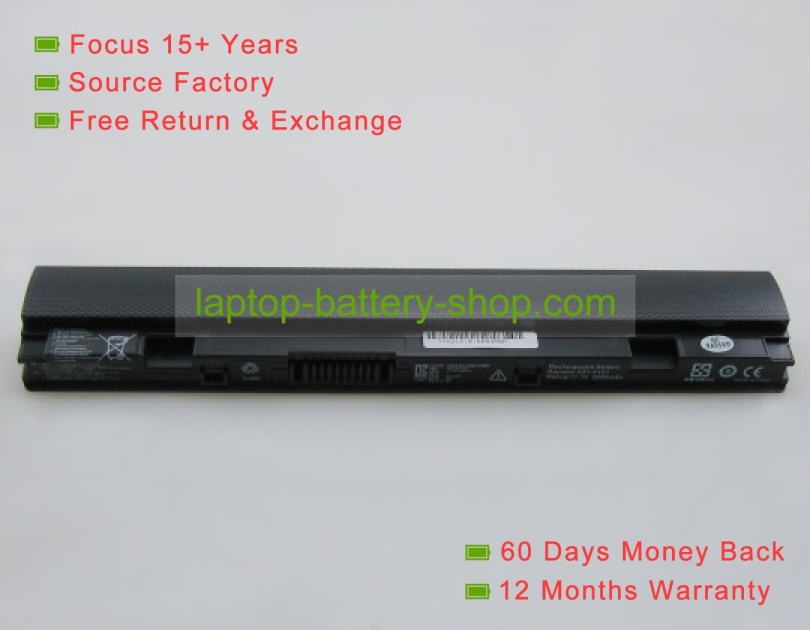 Asus A31-X101, A32-X101 10.8V 2600mAh replacement batteries - Click Image to Close