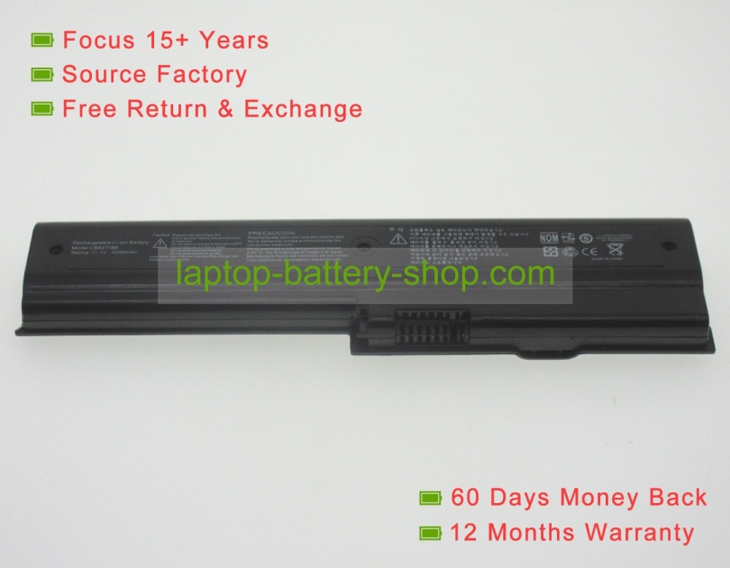Lg LB6211BE, APB8C 11.1V 4400mAh replacement batteries - Click Image to Close