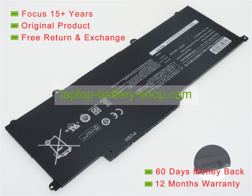 Samsung AA-PLXN4AR, AA-PBXN4AR 7.4V 5440mAh replacement batteries - Click Image to Close