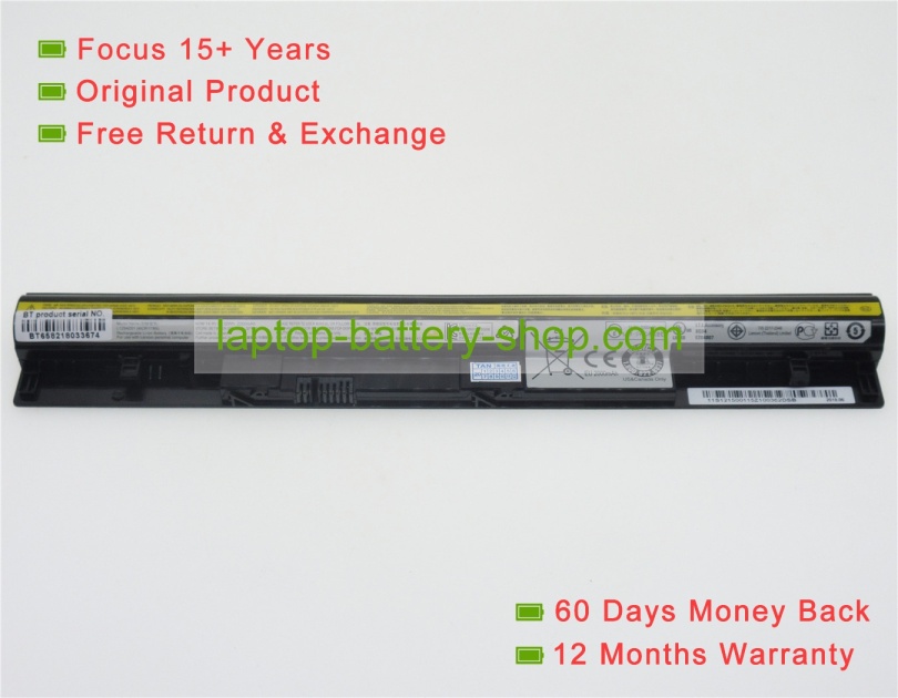 Lenovo 4ICR17/65, L12S4L01 14.8V 2200mAh replacement batteries - Click Image to Close