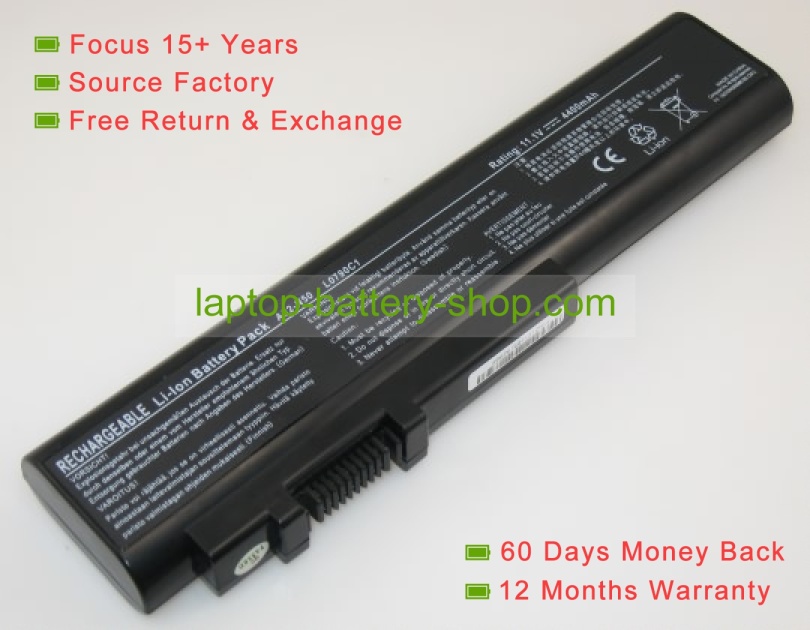 Asus 07G0162B1875 11.1V 4400mAh replacement batteries - Click Image to Close