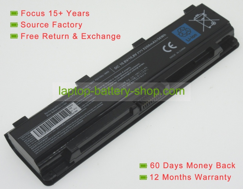 Toshiba PA5024U-1BRS, PABAS259 10.8V 4200mAh replacement batteries - Click Image to Close