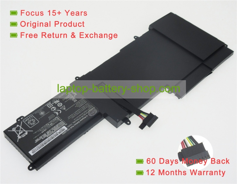 Asus C42-UX51 14.8V 4750mAh replacement batteries - Click Image to Close