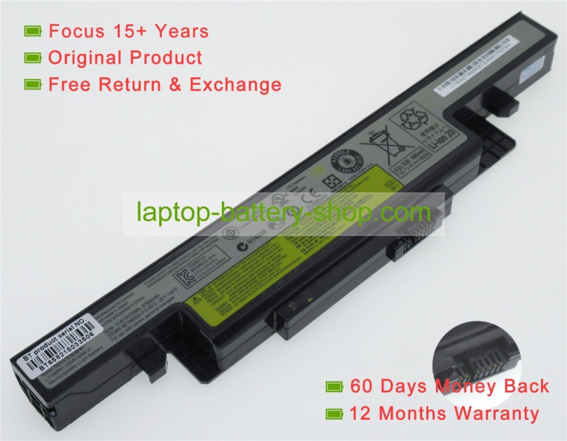 Lenovo L11S6R01, L12L6E01 10.8V 6700mAh replacement batteries - Click Image to Close