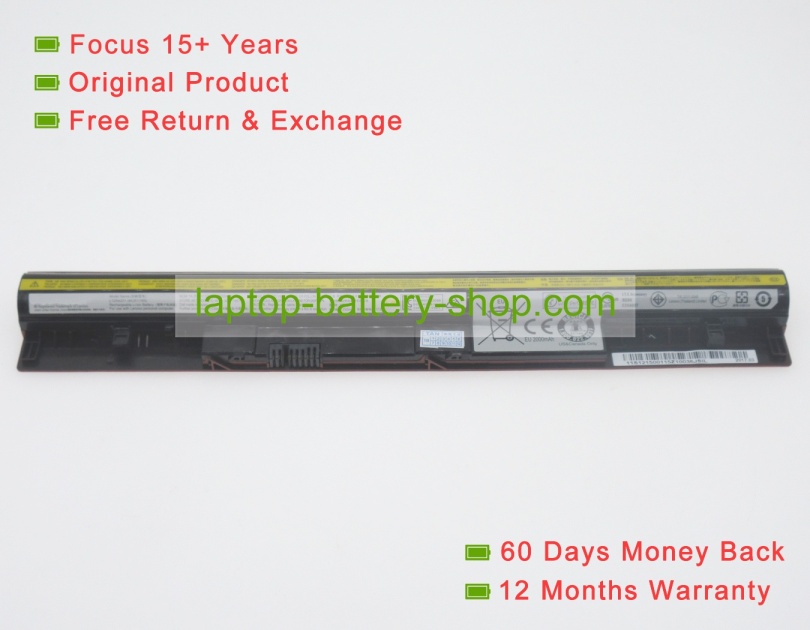 Lenovo 4ICR17/65, L12S4Z01 14.8V 2200mAh replacement batteries - Click Image to Close