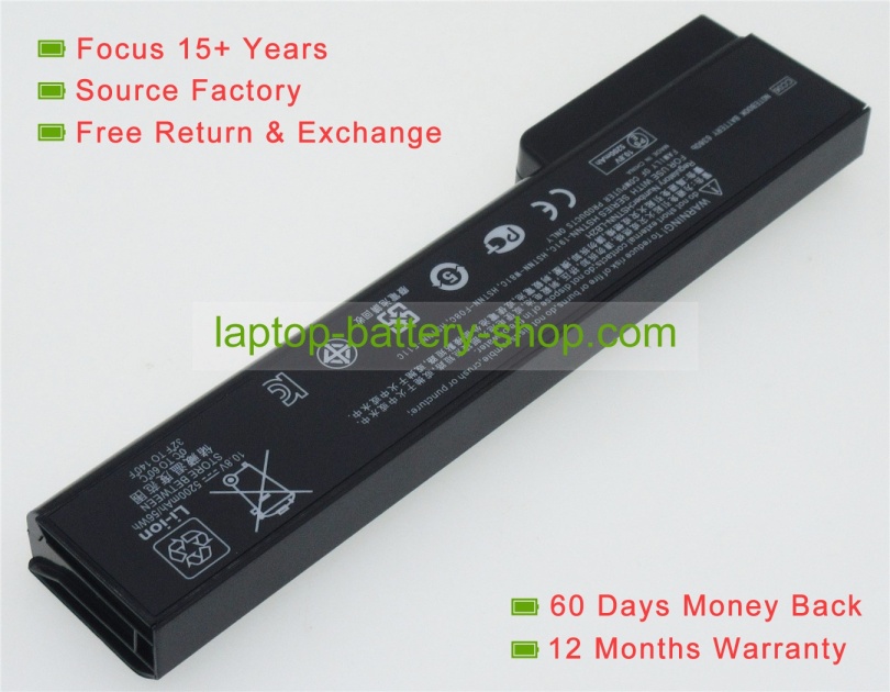 Hp QK643AA, CC06XL 11.1V 5000mAh replacement batteries - Click Image to Close