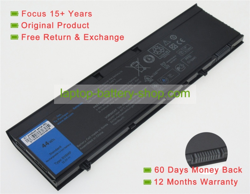 Dell X57F1, FRR0G 11.1V 4000mAh replacement batteries - Click Image to Close