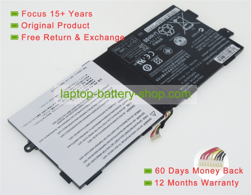 Lenovo 45N1096, 45N1097 3.7V 8120mAh replacement batteries - Click Image to Close