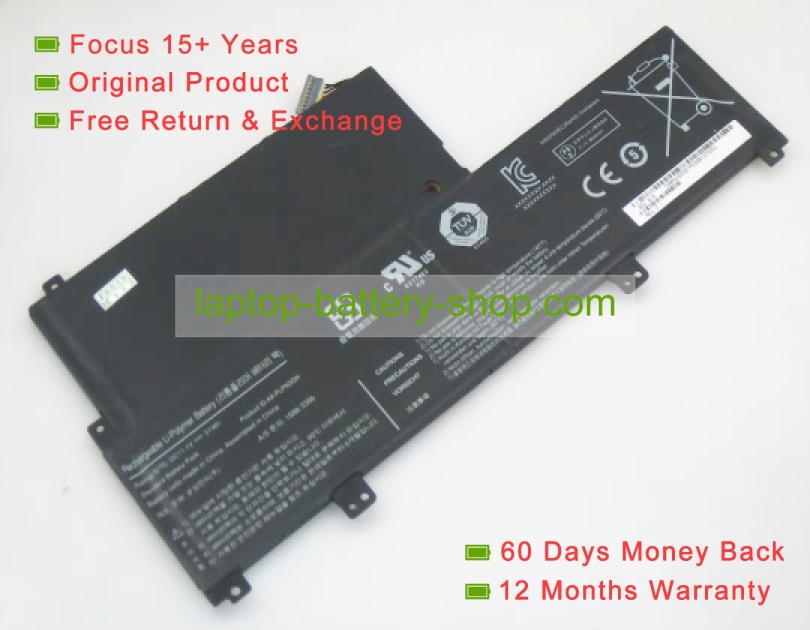 Samsung AA-PLPN3GN, 1588-3366 11.1V 2800mAh replacement batteries - Click Image to Close