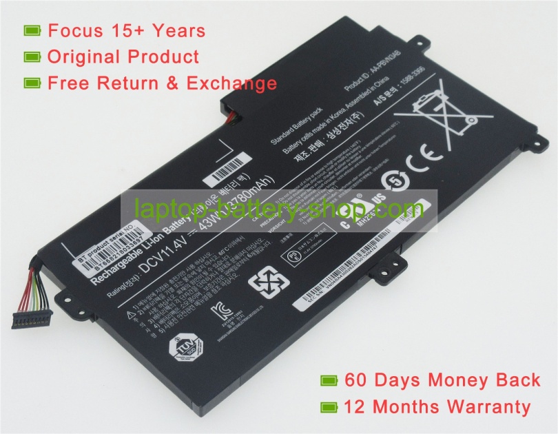 Samsung AA-PBVN3AB, Ba43-00358a 11.4V or 10.8V 3780mAh replacement batteries - Click Image to Close