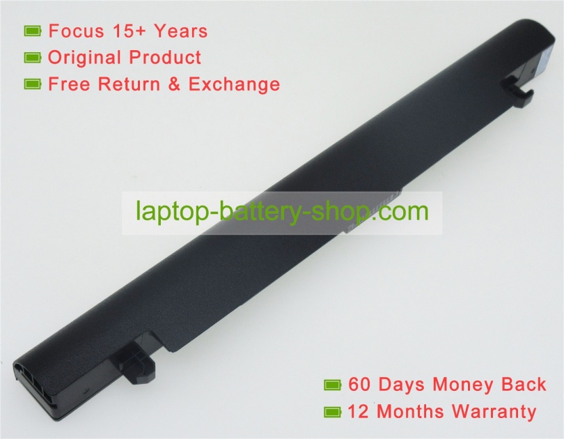 Asus A41-X550, A41-X550A 14.4V 2600mAh replacement batteries - Click Image to Close