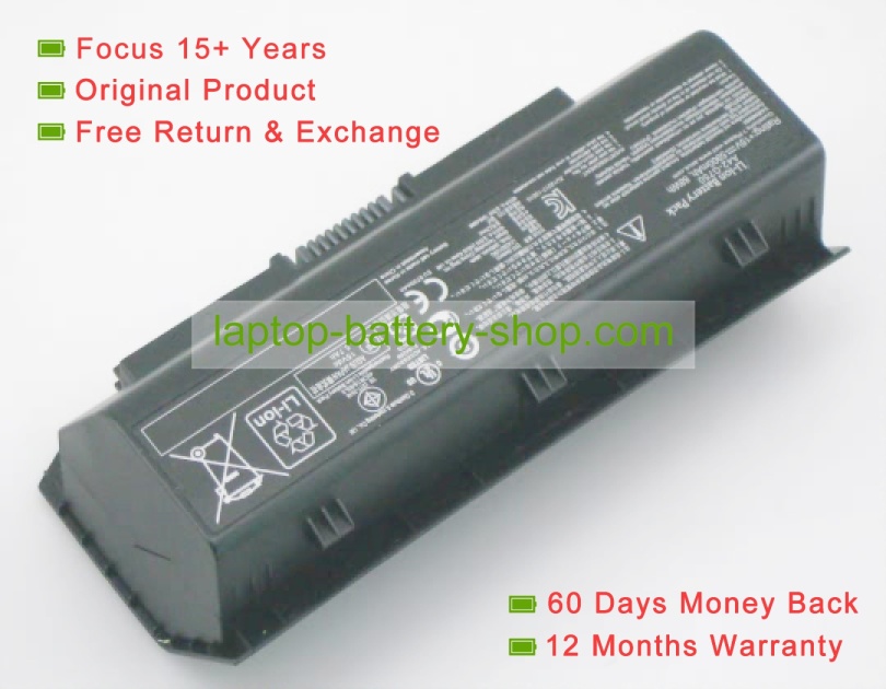 Asus A42-G750, 0B110-00200000 15V 5900mAh replacement batteries - Click Image to Close