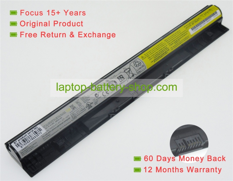 Lenovo L12M4E01, L12L4A02 14.4V 2800mAh replacement batteries - Click Image to Close