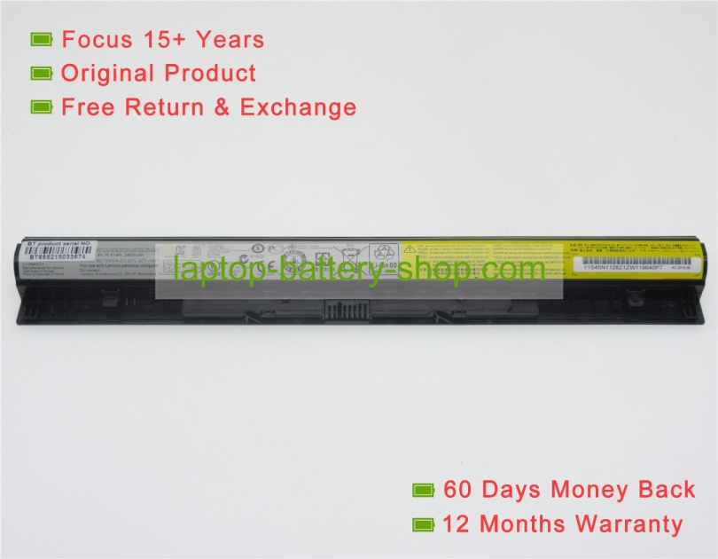 Lenovo L12M4E01, L12L4A02 14.4V 2800mAh replacement batteries - Click Image to Close