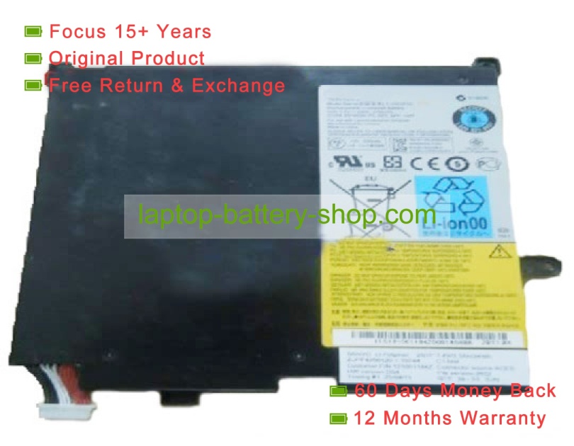 Lenovo 2ICP5/57/122, L1OS2P22 7.4V 3300mAh replacement batteries - Click Image to Close