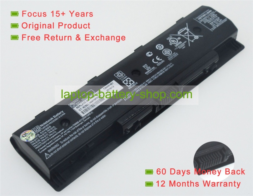 Hp PI06, 710416-001 10.8V 4200mAh replacement batteries - Click Image to Close