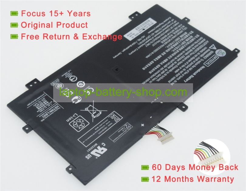 Hp MY02XL, TPN-Q127 7.4V 2900mAh replacement batteries - Click Image to Close