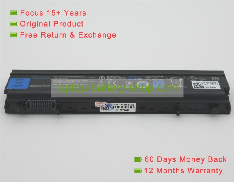 Dell VV0NF, N5YH9 14.8V 2300mAh replacement batteries - Click Image to Close