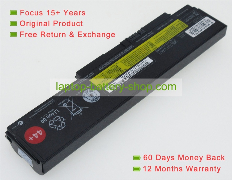 Lenovo 45N1023, 45N1022 11.1V 5800mAh replacement batteries - Click Image to Close