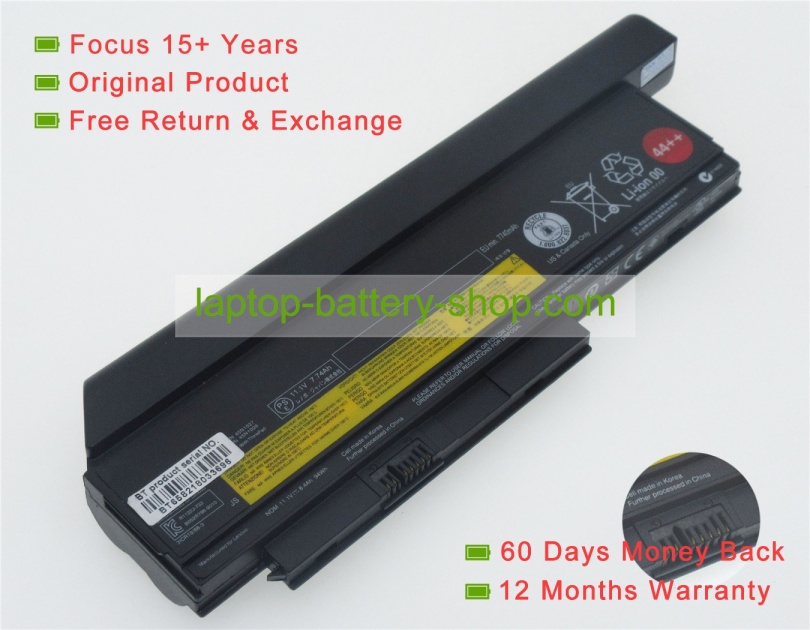 Lenovo 45N1026, 45N1027 11.1V 8400mAh replacement batteries - Click Image to Close