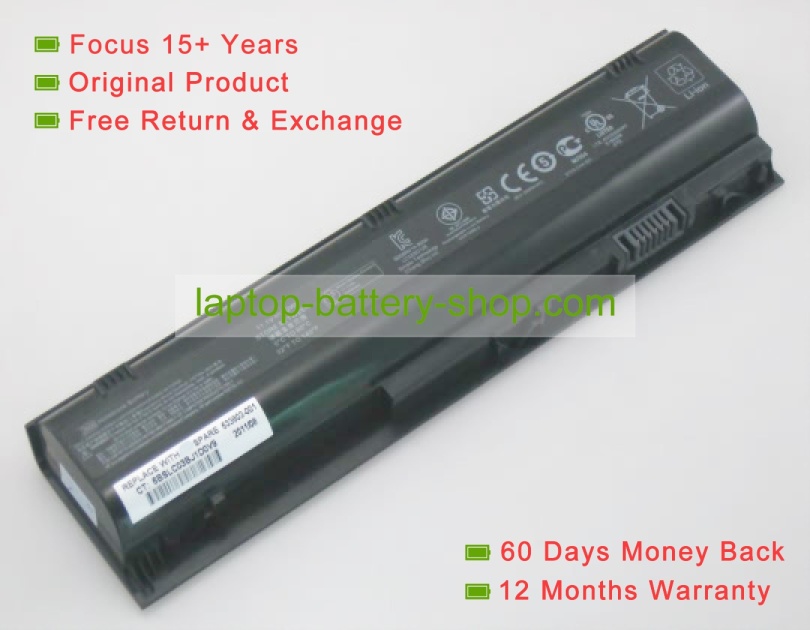 Hp JN06, 633731-141 11.1V 4910mAh replacement batteries - Click Image to Close