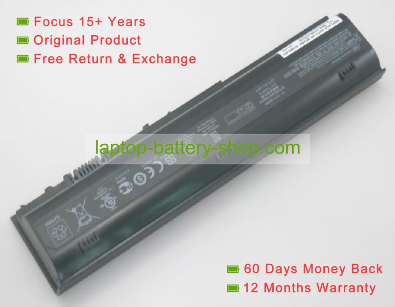 Hp JN06, 633731-141 11.1V 4910mAh replacement batteries - Click Image to Close