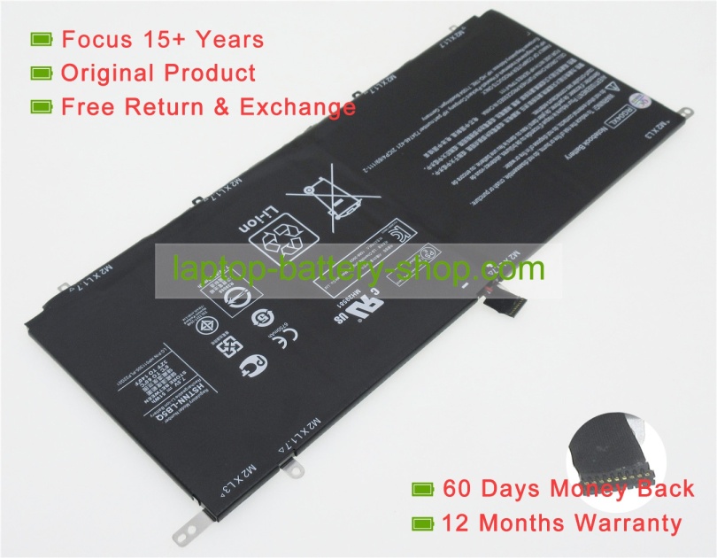 Hp RG04XL, HSTNN-LB5Q 7.5V 6750mAh replacement batteries - Click Image to Close