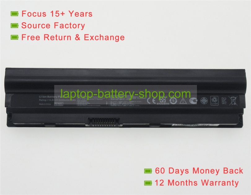 Asus A32-U24, A31-U24 10.8V 5200mAh replacement batteries - Click Image to Close
