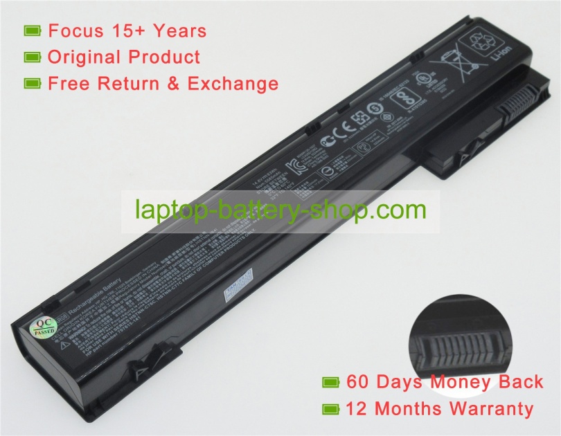 Hp HSTNN-IB4I, 707615-141 14.8V 5585mAh replacement batteries - Click Image to Close