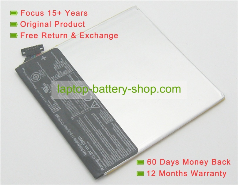 Asus C11P1303, C11P1304 3.8V 3850mAh original batteries - Click Image to Close