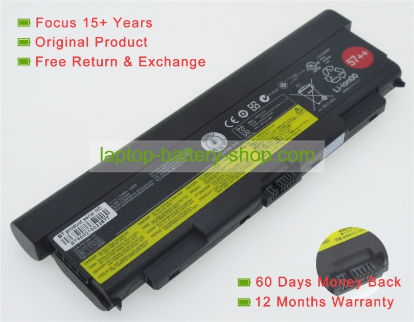 Lenovo 0C52864, 0C52863 10.8V 9200mAh replacement batteries - Click Image to Close