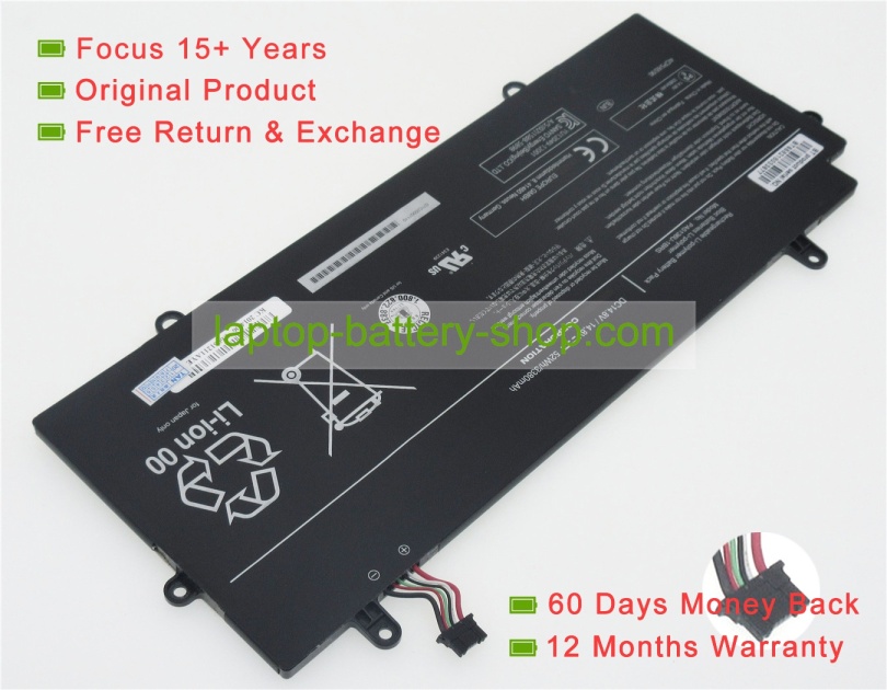 Toshiba PA5136U-1BRS 14.8V 3380mAh replacement batteries - Click Image to Close